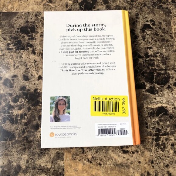 This Is How You Grow After Trauma by Remes Dr. Olivia 2023 Hardcover - Picture 2 of 8
